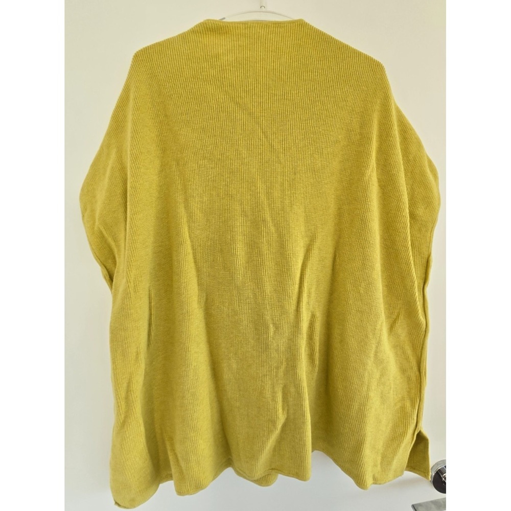 Mansted Sweater Cardigan Knit Button Up Mustard Yellow Old Money Quiet Luxury - Picture 2 of 16